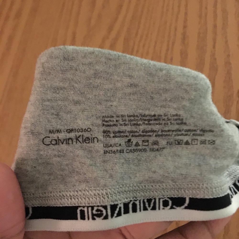 Calvin Klein Racerback Sports Bra - Picture 3 of 3